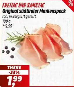 Simmel Original südtiroler Markenspeck Angebot