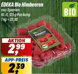 Simmel EDEKA Bio Himbeeren Angebot