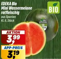 Simmel EDEKA Bio Mini Wassermelone rotfleischig Angebot