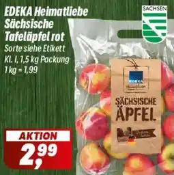 Simmel EDEKA Heimatliebe Sächsische Tafeläpfel rot Angebot