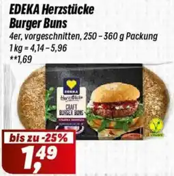 Simmel EDEKA Herzstücke Burger Buns Angebot