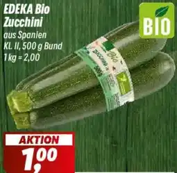 Simmel EDEKA Bio Zucchini Angebot