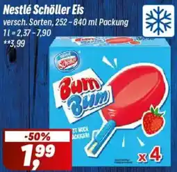Simmel Nestlé Schöller Eis Angebot