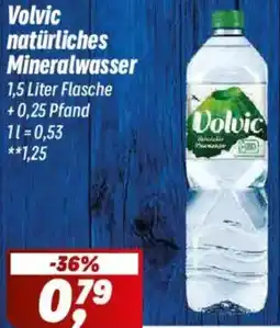 Simmel Volvic natürliches Mineralwasser Angebot