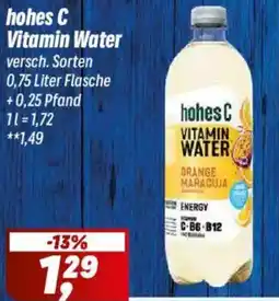 Simmel hohes C Vitamin Water Angebot