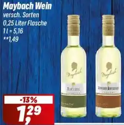 Simmel Maybach Wein Angebot