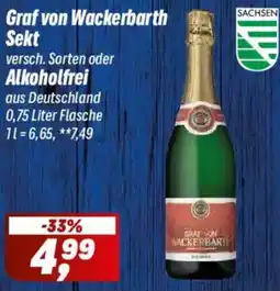 Simmel Graf von Wackerbarth Sekt oder Alkoholfrei Angebot