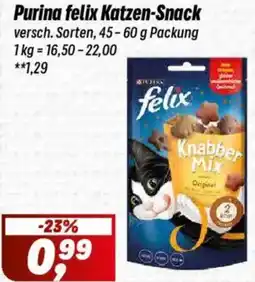 Simmel Purina felix Katzen-Snack Angebot