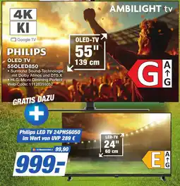 K+B Expert PHILIPS OLED TV 550LED850 Angebot