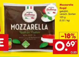 Netto Marken-Discount Mozzarella Kugel Angebot