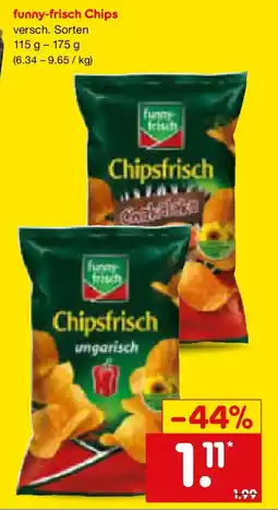 Netto Marken-Discount funny-frisch Chips Angebot