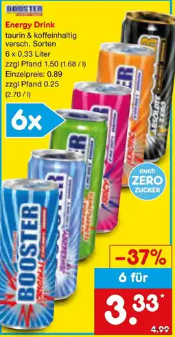 Netto Marken-Discount Energy Drink Angebot