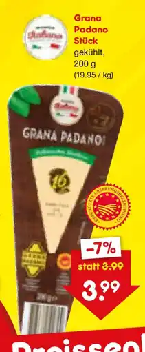 Netto Marken-Discount Grana Padano Stück Angebot