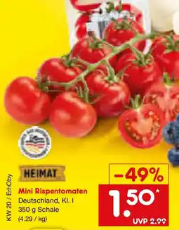 Netto Marken-Discount Mini Rispentomaten Angebot