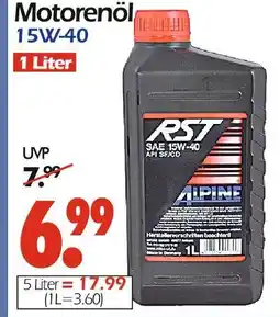Wreesmann Rst motorenöl 15w-40 Angebot