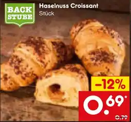Netto Marken-Discount Haselnuss Croissant Angebot