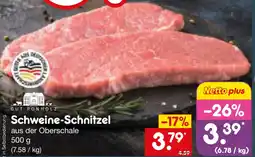 Netto Marken-Discount Schweine Schnitzel Angebot