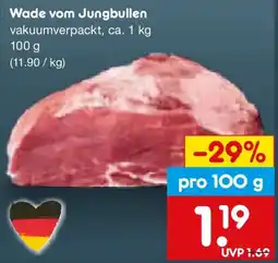 Netto Marken-Discount Wade vom Jungbullen Angebot