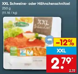Netto Marken-Discount XXL Schweine- oder Hähnchenschnitzel Angebot