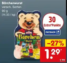 Netto Marken-Discount Bärchenwurst Angebot