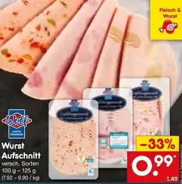 Netto Marken-Discount Wurst Aufschnitt Angebot