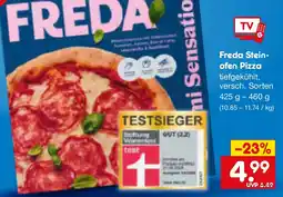 Netto Marken-Discount Freda Steinofen Pizza Angebot