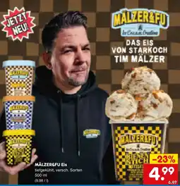 Netto Marken-Discount MÄLZER&FU Eis Angebot