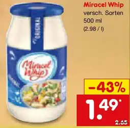 Netto Marken-Discount Miracel Whip Angebot