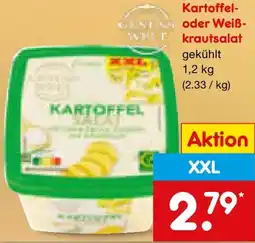 Netto Marken-Discount Kartoffel oder Weiß WH krautsalat Angebot