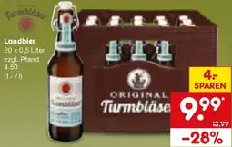 Netto Marken-Discount Turmbläser Landbier Angebot