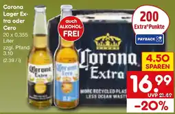 Netto Marken-Discount Corona Lager Extra oder Cero Angebot