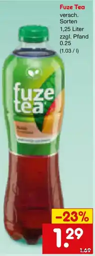 Netto Marken-Discount Fuze Tea Angebot