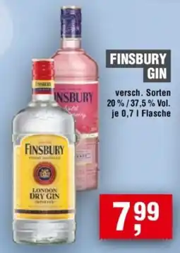 Handelshof FINSBURY GIN Angebot