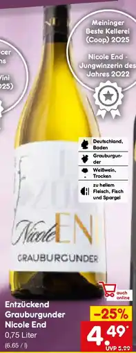 Netto Marken-Discount Entzückend Grauburgunder Nicole End Angebot