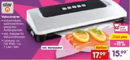 Netto Marken-Discount star Vakuumierer Angebot