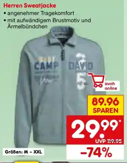 Netto Marken-Discount Herren Sweatjacke Angebot