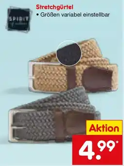 Netto Marken-Discount Stretchgürtel Angebot