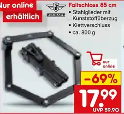 Netto Marken-Discount Faltschloss Angebot