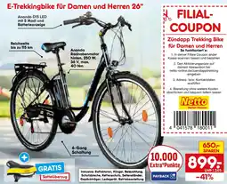 Netto Marken-Discount E-Trekkingbike für Damen und Herren 26" Angebot