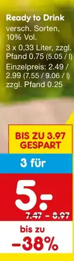 Netto Marken-Discount Ready to Drink Angebot