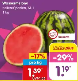 Netto Marken-Discount Wassermelone Angebot