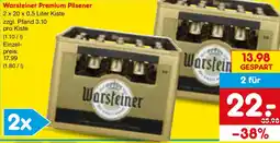 Netto Marken-Discount Warsteiner Premium Pilsener Angebot
