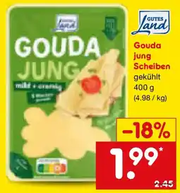 Netto Marken-Discount Gouda jung Scheiben Angebot