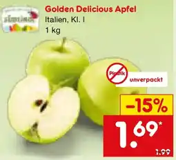 Netto Marken-Discount Golden Delicious Apfel Angebot