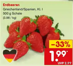Netto Marken-Discount Erdbeeren Angebot