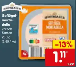 Netto Marken-Discount Geflügelmortadella Angebot