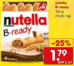 Netto Marken-Discount nutella B-ready Angebot