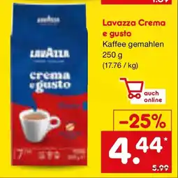 Netto Marken-Discount Lavazza Crema e gusto Angebot