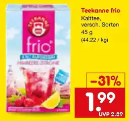 Netto Marken-Discount Teekanne frio Angebot
