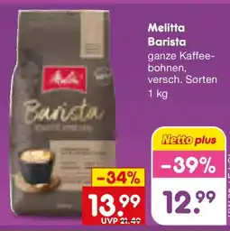 Netto Marken-Discount Melitta Barista Angebot